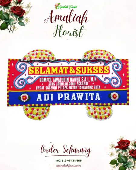Papan Bunga Ucapan Selamat Sidoharum